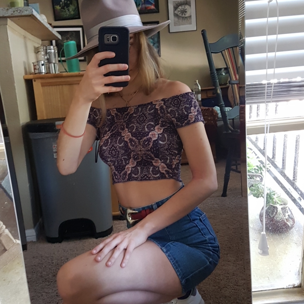 Off the shoulder top